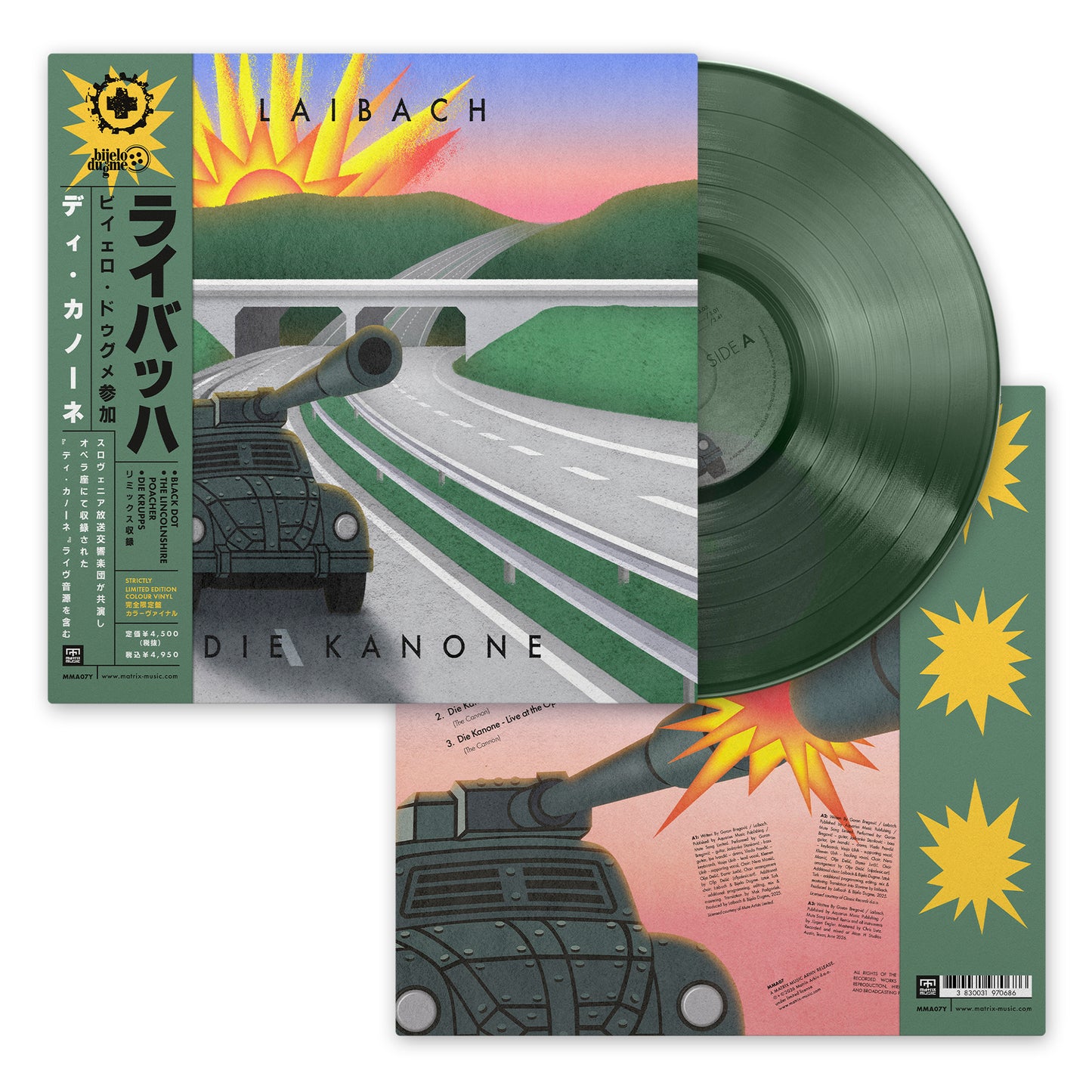 Pre-order Laibach die Kanone – EP (Colour Vinyl)