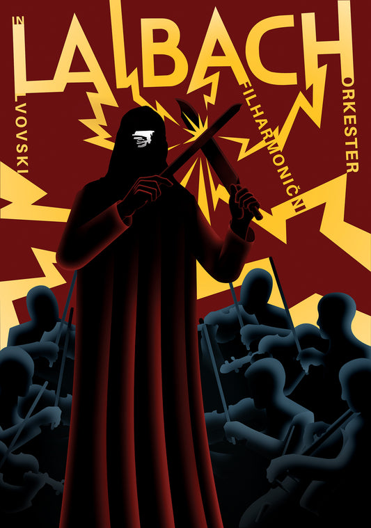 LAIBACH & LVIV Philharmonic Orchestra - Poster