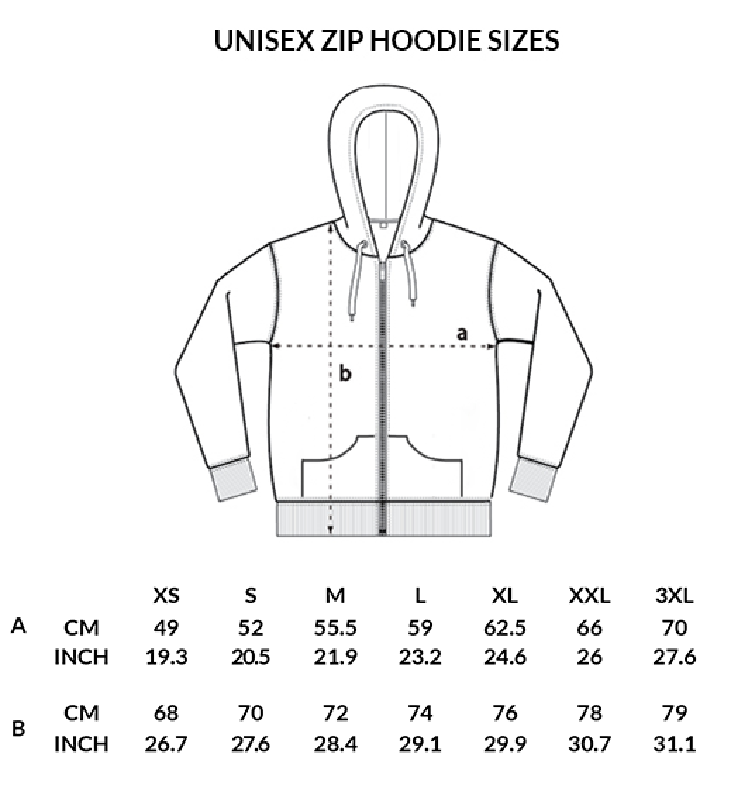 The Sound Of Music - Unisex Zipped Hoodie