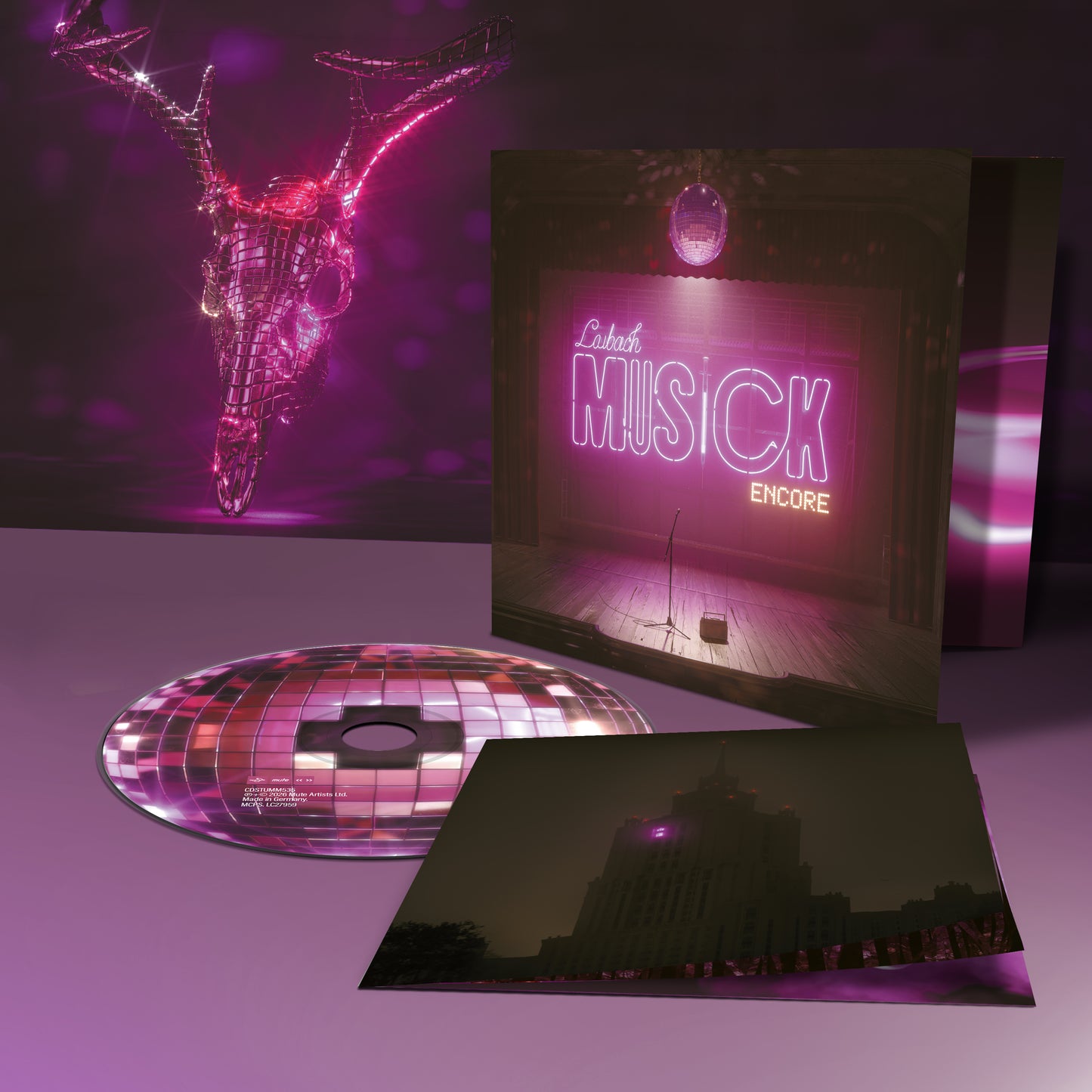 Pre-order: Laibach MUSICK : ENCORE – CD