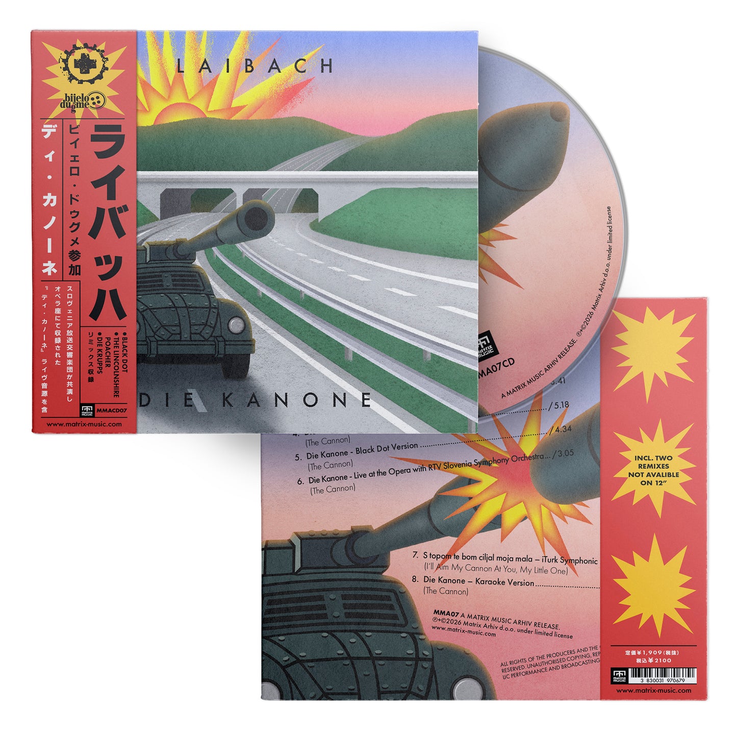 Pre-order Laibach die Kanone – CD