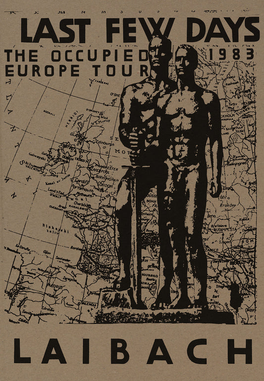 The Occupied Europe Tour 1983 - Poster