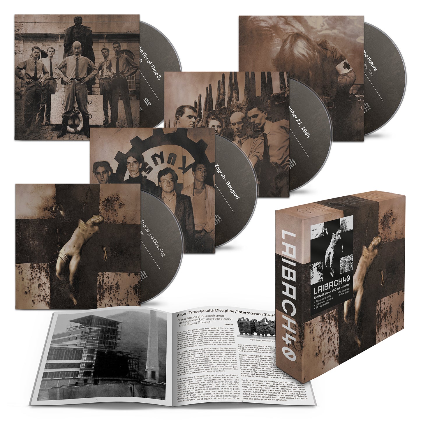 Preorder Laibach 40 CD Box
