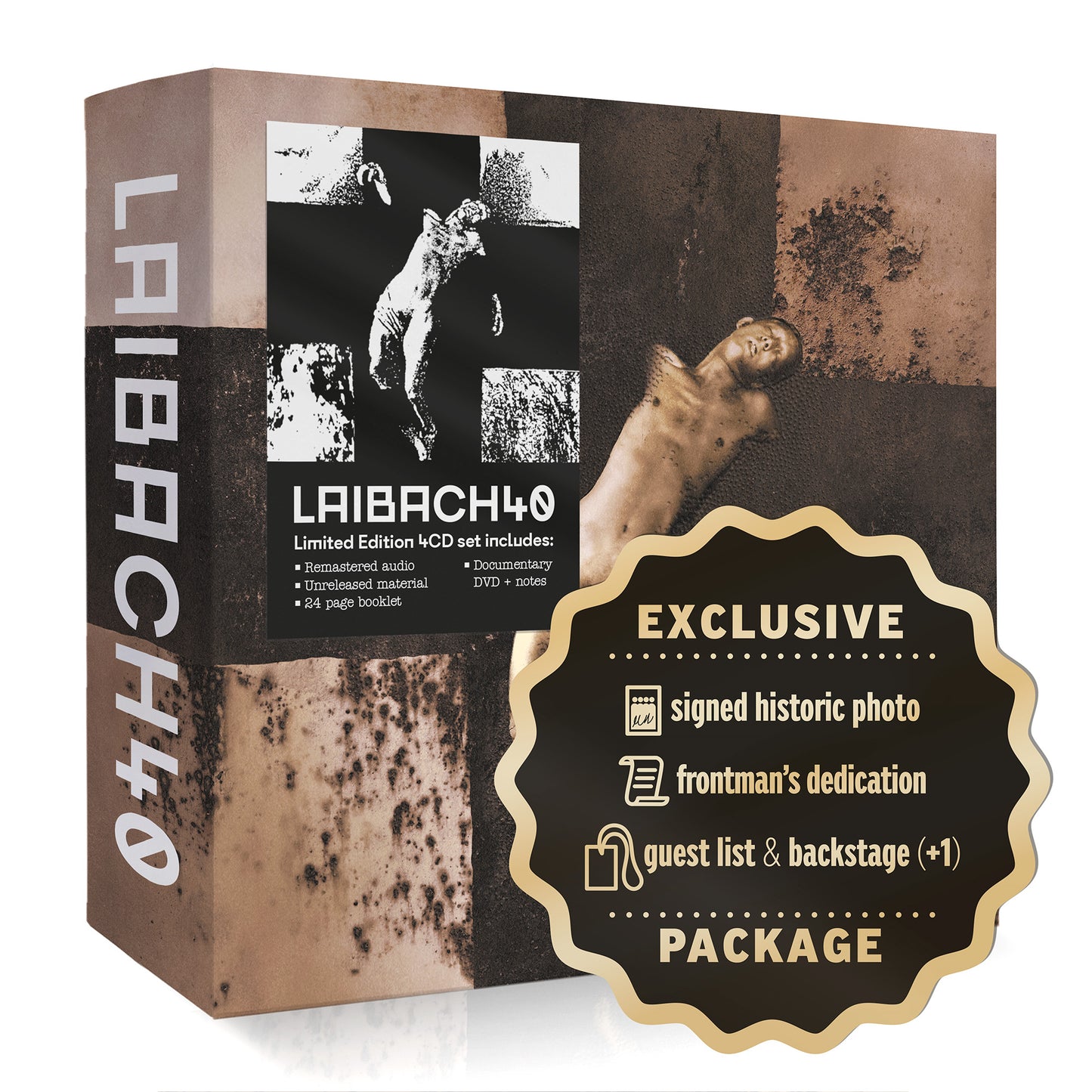 Preorder Laibach 40 CD Box – Exclusive package