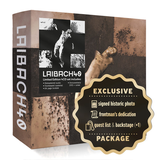 Preorder Laibach 40 CD Box – Exclusive package