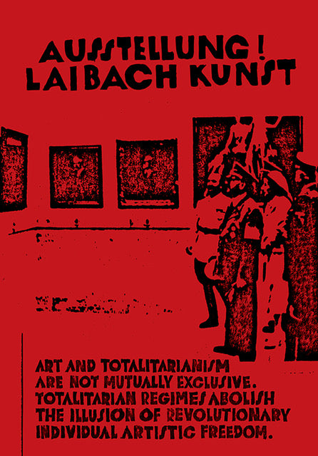 Ausstellung Laibach Kunst II - Poster