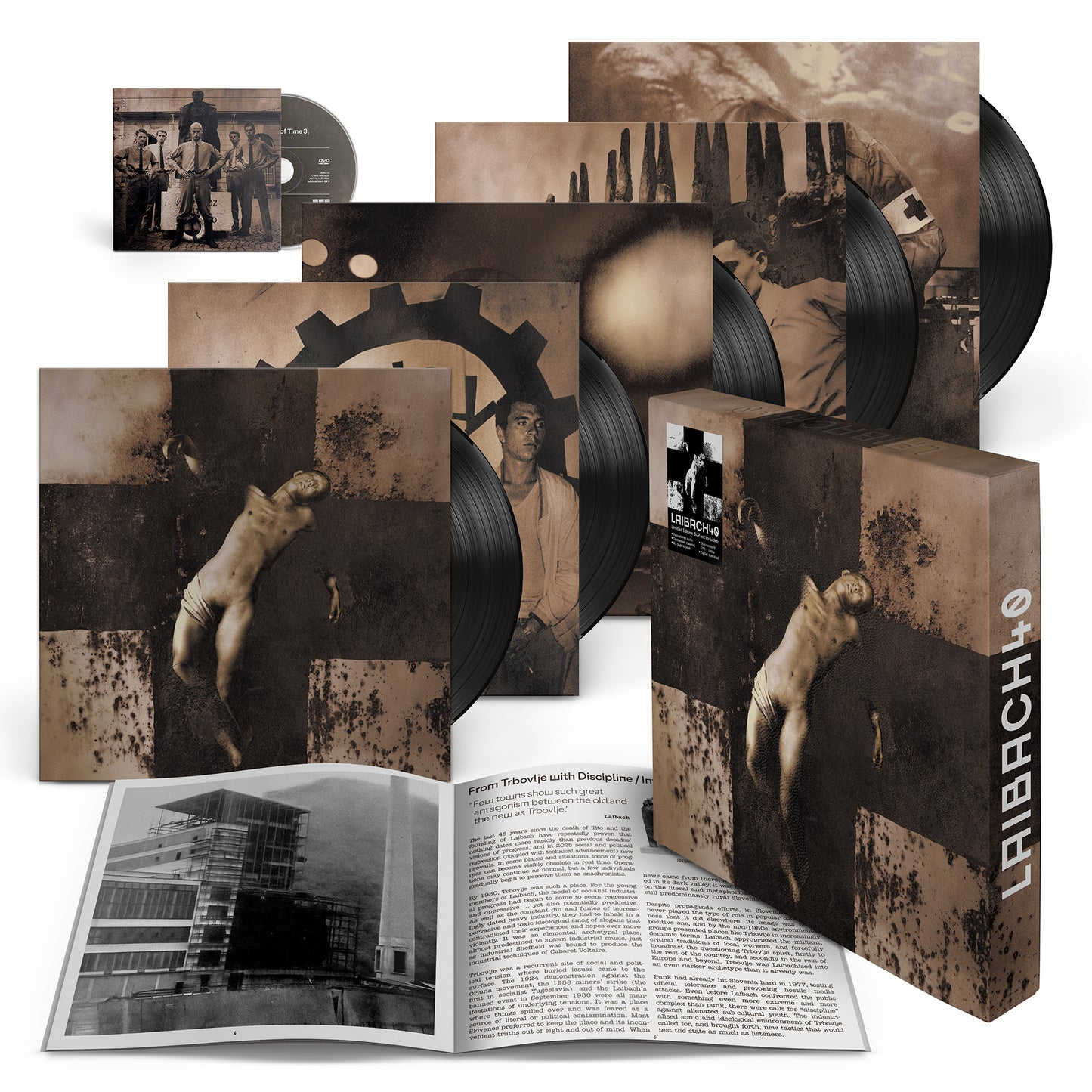 Preorder Laibach 40 Vinyl Box