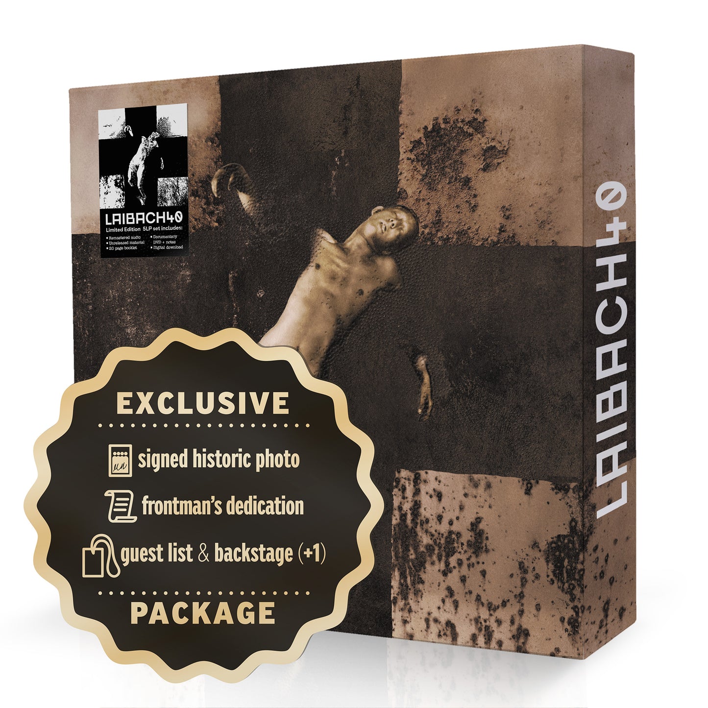 Preorder Laibach 40 Vinyl Box – Exclusive package